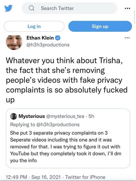 Trisha tweets about her nude photos : r/SourceFed